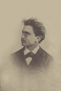 Ritratto del compositore Hans Huber 1852-1921 da Basel . Photo studio Taescher and