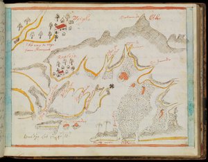 Mappa di El Viejo da Basil Ringrose