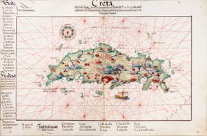 Mappa di Creta 1554