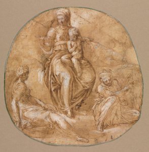 La Vergine e il Bambino con Santa Caterina d
