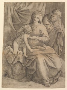 La Sacra Famiglia da Battista Franco Veneziano