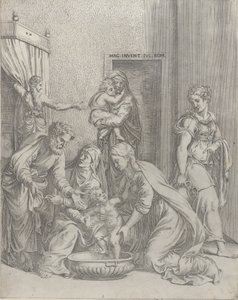 La Sacra Famiglia da Battista del Moro