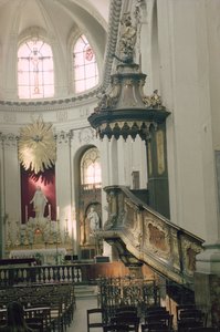 Pulpito, anche chiamato Pulpito della Verità, 1749 da Bavarian school