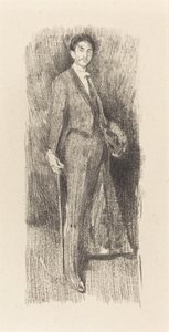 Conte Robert de Montesquiou da Beatrice Godwin Whistler after James McNeill Whislter