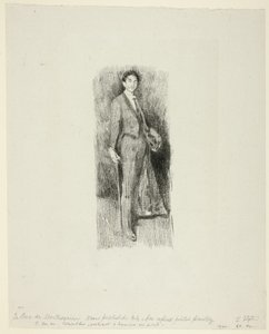 Conte Robert de Montesquiou da Beatrix Godwin Whistler