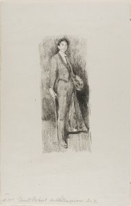 Conte Robert de Montesquiou da Beatrix Godwin Whistler