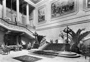 La grande sala, Stafford House, 1908 da Bedford Lemere and Company
