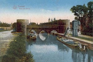 Tournai: Pont des Trous (foto a colori) da Belgian Photographer