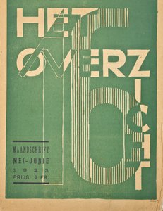 Copertina per un numero del 1923 della rivista "Het Overzicht", 1923 da Belgian School