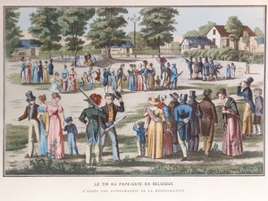 Gioco del Papegay in Belgio da Belgian School
