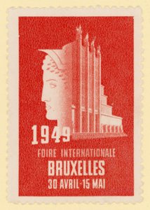 Fiera internazionale, Bruxelles, 1949 da Belgian School