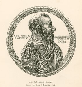 Jean Walravenz, detto Oomken, principe dei folli, a Bruxelles, 1563 da Belgian School