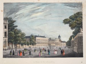 Il Palazzo del Re a Bruxelles da Belgian School