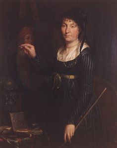 Ritratto di un artista (Autoritratto ?) 1800 da Belgian School