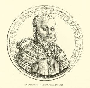 Sigismondo II Augusto, Re di Polonia e Granduca di Lituania da Belgian School