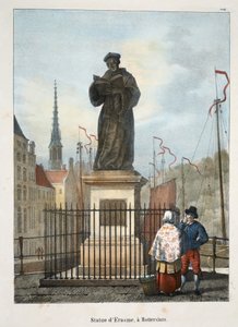 Statua di Erasmo a Rotterdam da Belgian School