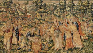 Storia di Ciro II il Grande, c.1590 da Belgian School