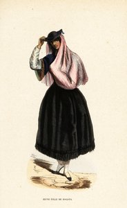 Giovane donna di Bogotà, Colombia da Belgian School