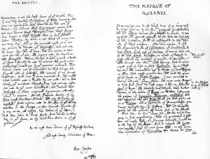 Il Masque delle Regine e un