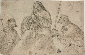 Vergine con Bambino e i santi Giovanni Battista e Rocco