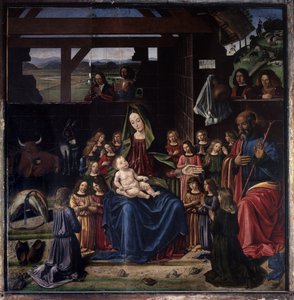 La natività da Benedetto Ghirlandaio