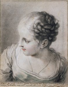 Testa di una ragazza