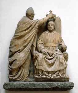 Il cardinale Latino di Carlo Orsini (1410-1477) incorona Ferdinando II d