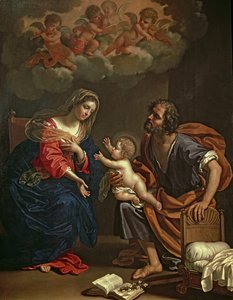 La Sacra Famiglia da Benedetto the Younger Gennari