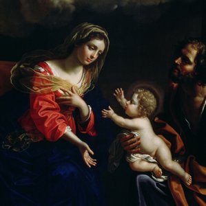 La Sacra Famiglia (dettaglio), 1682 da Benedetto the Younger Gennari