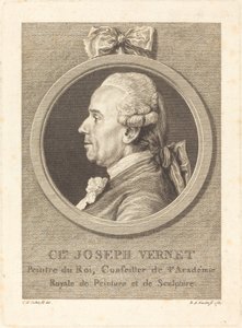 Claude Joseph Vernet da Benedict Alphonse Nicolet after Charles Nicolas Cochin II
