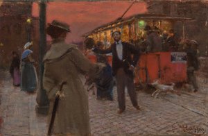 Tram romano, 1905 da Benes Knupfer