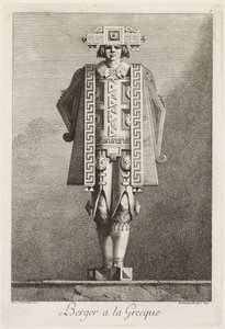 Mascherata alla Greca: Pastore alla Greca (Tavola 5)