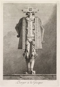 Mascherata alla Greca: Pastore alla Greca Piatto 5, 1771