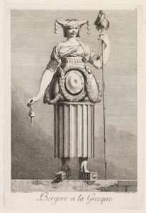 Mascherata alla Greca: Pastorella alla Greca (Tavola 4)
