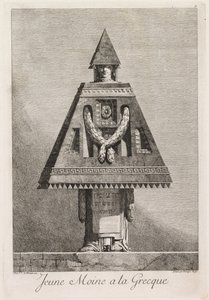 Mascherata alla Greca: Giovane monaco alla Greca Tavola 9, 1771