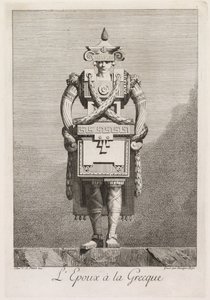 Mascherata alla Greca: Lo sposo alla Greca Tavola 7, 1771