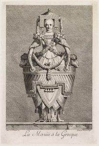 Mascherata alla Greca: La Sposa alla Greca (Tavola 6) da Benigno Bossi
