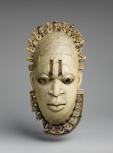 Maschera pendente di Iyoba (Regina Madre) da Benin Benin