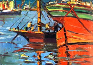Una giornata di sole a Buenos Aires, 1930 da Benito Quinquela Martin