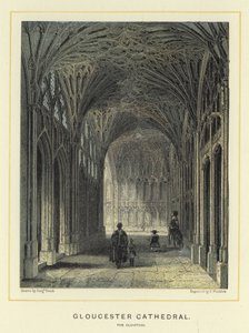 Cattedrale di Gloucester, i chiostri da Benjamin Baud