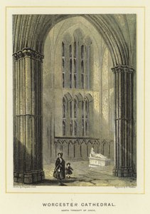 Cattedrale di Worcester, transetto nord del coro da Benjamin Baud
