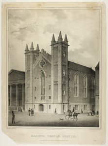 Tempio massonico, Boston da Benjamin F. Nutting