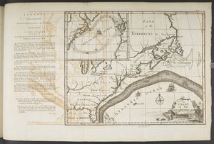 Una carta della Corrente del Golfo, in 