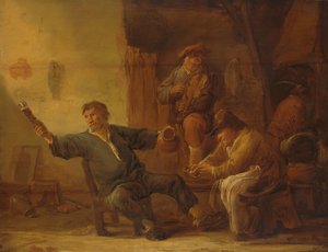 Interno di una capanna di contadini da Benjamin Gerritsz Cuyp