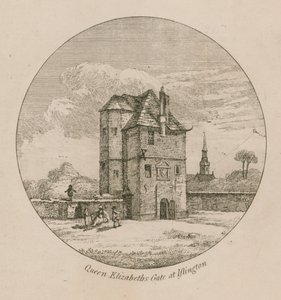 Porta della Regina Elisabetta a Islington, Londra da Benjamin Green