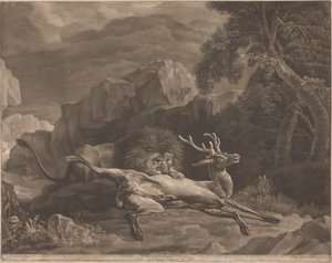 Il leone e il cervo da Benjamin Green