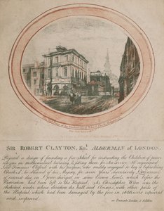 La facciata ovest della Scuola Matematica, Christ