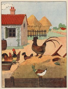 Illustrazione per Chantecler di Benjamin Rabier da Benjamin Rabier
