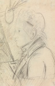 Studio di ritratto di un giovane uomo