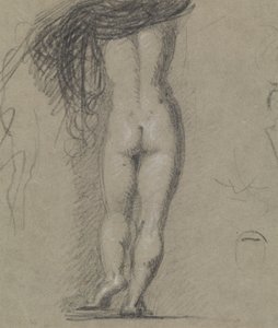 Studio di Retro di una Figura Nuda da Benjamin Robert Haydon